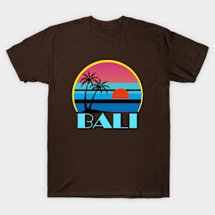 Bali Retro (yellow stripe) T-Shirt